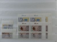 BRD Bund 4er Blöcke, Ecken und Formnummern im Einsteck-Album #MA275