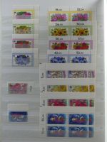 BRD Bund 4er Blöcke, Ecken und Formnummern im Einsteck-Album #MA275