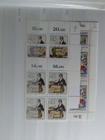 BRD Bund 4er Blöcke, Ecken und Formnummern im Einsteck-Album #MA275