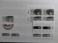 BRD Bund 4er Blöcke, Ecken und Formnummern im Einsteck-Album #MA275