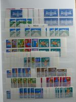 BRD Bund 4er Blöcke, Ecken und Formnummern im Einsteck-Album #MA276