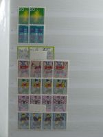 BRD Bund 4er Blöcke, Ecken und Formnummern im Einsteck-Album #MA276