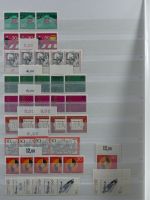 BRD Bund 4er Blöcke, Ecken und Formnummern im Einsteck-Album #MA276