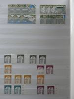 BRD Bund 4er Blöcke, Ecken und Formnummern im Einsteck-Album #MA276