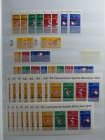 BRD Bund 4er Blöcke, Ecken und Formnummern im Einsteck-Album #MA276