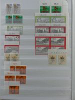 BRD Bund 4er Blöcke, Ecken und Formnummern im Einsteck-Album #MA276