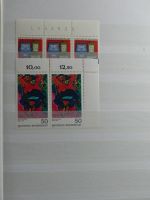 BRD Bund 4er Blöcke, Ecken und Formnummern im Einsteck-Album #MA276