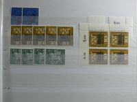 BRD Bund 4er Blöcke, Ecken und Formnummern im Einsteck-Album #MA277