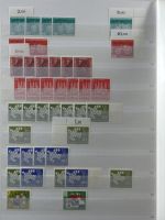 BRD Bund 4er Blöcke, Ecken und Formnummern im Einsteck-Album #MA277