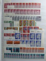 BRD Bund 4er Blöcke, Ecken und Formnummern im Einsteck-Album #MA277