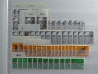 BRD Bund 4er Blöcke, Ecken und Formnummern im Einsteck-Album #MA277