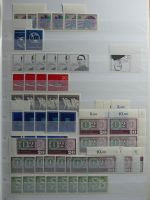 BRD Bund 4er Blöcke, Ecken und Formnummern im Einsteck-Album #MA277