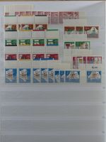 BRD Bund 4er Blöcke, Ecken und Formnummern im Einsteck-Album #MA277