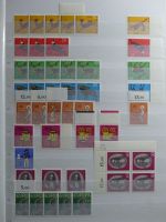 BRD Bund 4er Blöcke, Ecken und Formnummern im Einsteck-Album #MA277