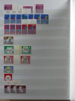 BRD Bund 4er Blöcke, Ecken und Formnummern im Einsteck-Album #MA277