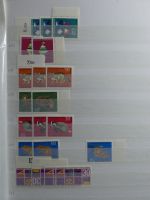 BRD Bund 4er Blöcke, Ecken und Formnummern im Einsteck-Album #MA277