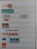 BRD Bund 4er Blöcke, Ecken und Formnummern im Einsteck-Album #MA277