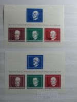 BRD Bund 4er Blöcke, Ecken und Formnummern im Einsteck-Album #MA277