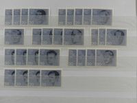 BRD Bund 4er Blöcke, Ecken und Formnummern im Einsteck-Album #MA277