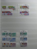 BRD Bund 4er Blöcke, Ecken und Formnummern im Einsteck-Album #MA278