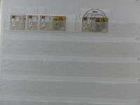 BRD Bund 4er Blöcke, Ecken und Formnummern im Einsteck-Album #MA278