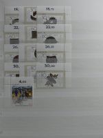 BRD Bund 4er Blöcke, Ecken und Formnummern im Einsteck-Album #MA278