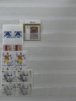 BRD Bund 4er Blöcke, Ecken und Formnummern im Einsteck-Album #MA278