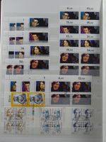 BRD Bund 4er Blöcke, Ecken und Formnummern im Einsteck-Album #MA278