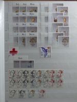 BRD Bund 4er Blöcke, Ecken und Formnummern im Einsteck-Album #MA278