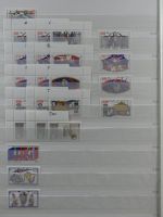 BRD Bund 4er Blöcke, Ecken und Formnummern im Einsteck-Album #MA278