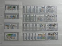 BRD Bund 4er Blöcke, Ecken und Formnummern im Einsteck-Album #MA278