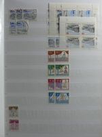 Berlin 4er Blöcke, Ecken und Formnummern im Einsteck-Album #MA279