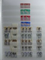 Berlin 4er Blöcke, Ecken und Formnummern im Einsteck-Album #MA279