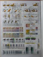 BRD Bund 4er Blöcke, Ecken Formnummern im Einsteck-Album #MA284