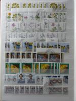 BRD Bund 4er Blöcke, Ecken Formnummern im Einsteck-Album #MA284