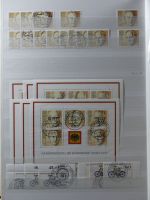 BRD Bund 4er Blöcke, Ecken Formnummern im Einsteck-Album #MA284