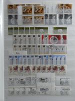 BRD Bund 4er Blöcke, Ecken Formnummern im Einsteck-Album #MA284