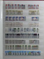 BRD Bund 4er Blöcke, Ecken Formnummern im Einsteck-Album #MA284