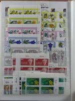 Berlin 4er Blöcke, Ecken Formnummern im Einsteck-Album #MA285