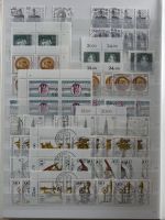 Berlin 4er Blöcke, Ecken Formnummern im Einsteck-Album #MA285