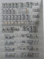 Berlin 4er Blöcke, Ecken Formnummern im Einsteck-Album #MA285