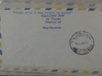 Motiv Erstflugbelege Lufthansa Deutschland und alle Welt #CAA02