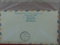 Motiv Erstflugbelege Lufthansa Deutschland und alle Welt #CAA02