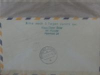 Motiv Erstflugbelege Lufthansa Deutschland und alle Welt #CAA02