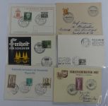 Deutschland Sonderkarten und Stempel mit Schlesienbezug #CAA05