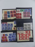 BRD Lot 60er Jahre postfrisch Eckränder, Formnummern, 4er Blöcke u.a. #CAA10