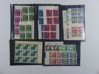 BRD Lot 60er Jahre postfrisch Eckränder, Formnummern, 4er Blöcke u.a. #CAA10