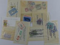 Alle Welt Tütchenposten gestempelt #CAA11