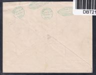 Deutsches Reich 438, 439 auf Brief Zeppelinpost #DBT21