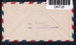 Deutsches Reich 458 auf Brief Zeppelinpost #DBT26